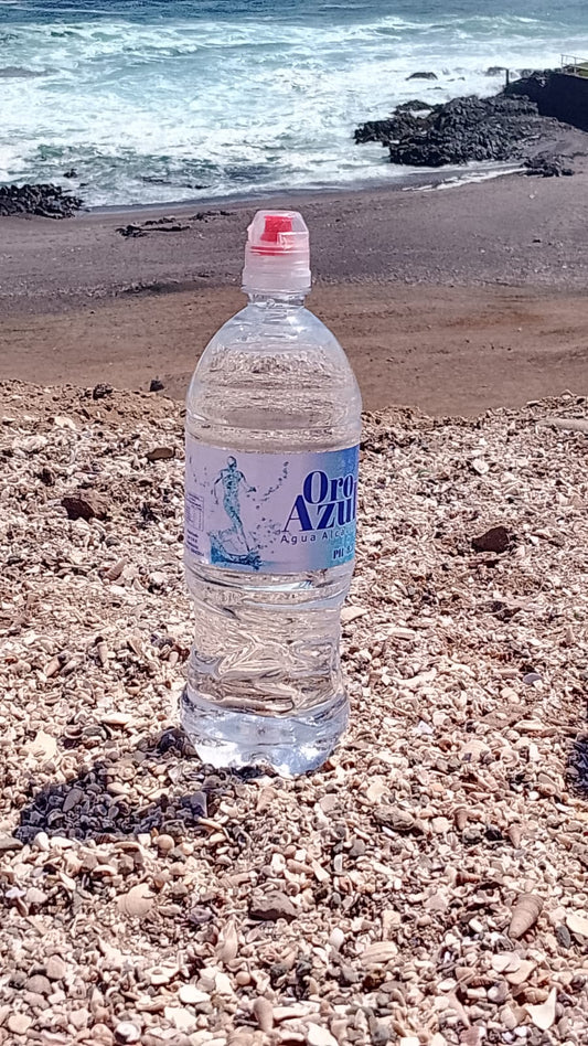 Agua Alcalina pH +8.3  Oro Azul