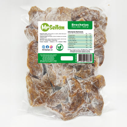 Brochetas Mr Seitan 500 gr