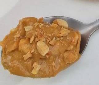 Mantequilla de mani crunchy