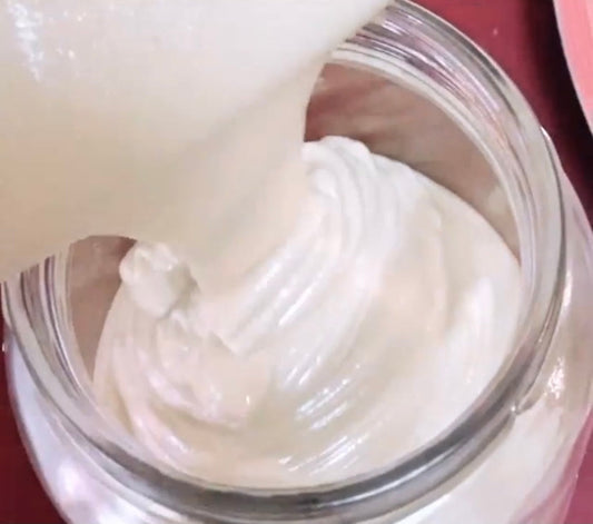 Mantequilla de mani con chocolate blanco