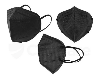 Mascarillas KN95 adultos blancas/negras