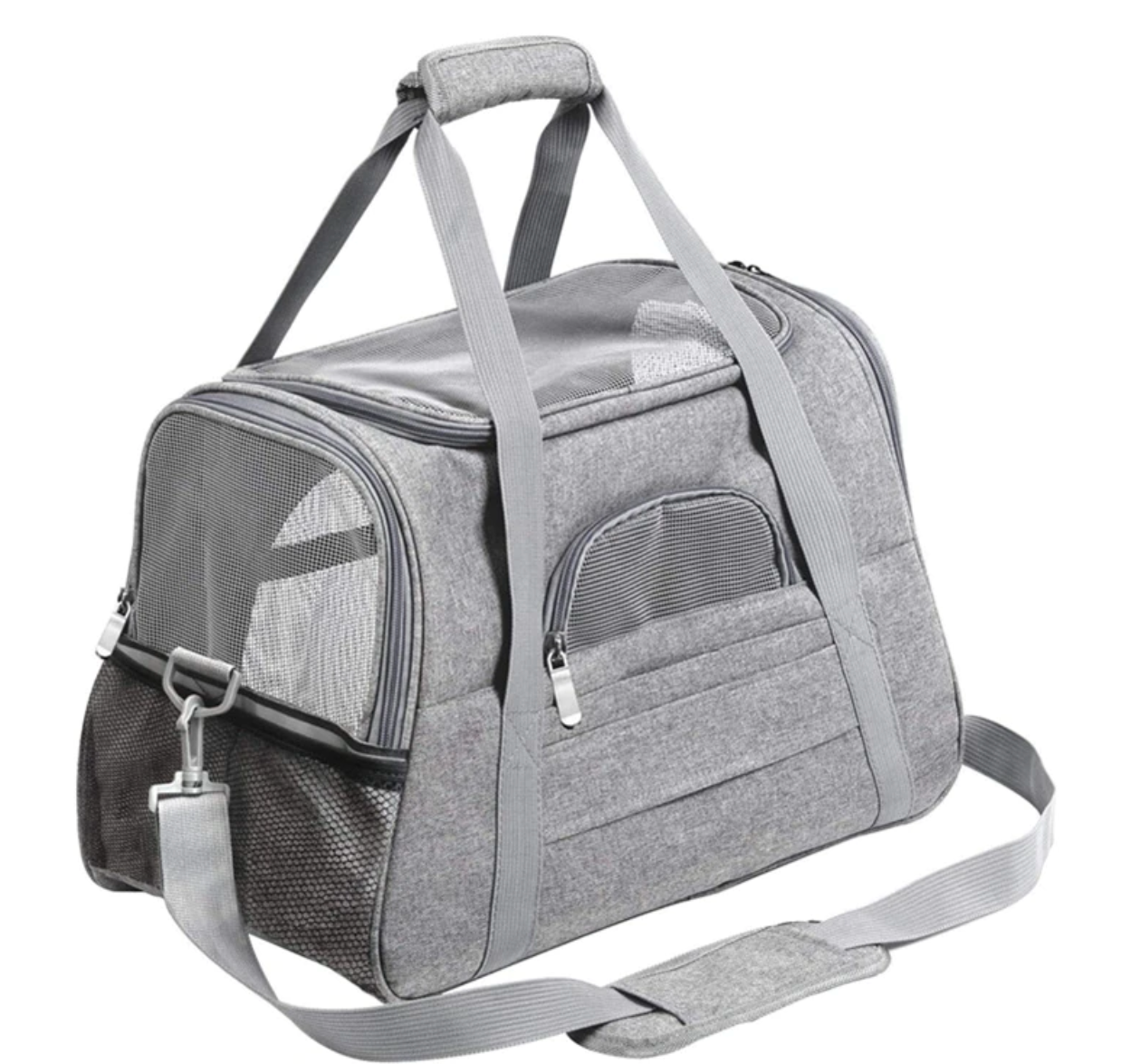 Bolso transportador de mascota ideal para viaje en cabina