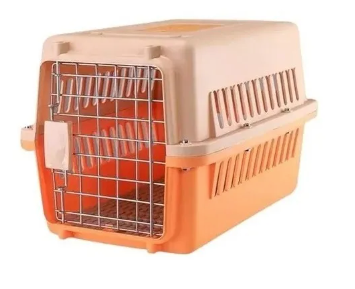 Transportador canil para mascotas mediano