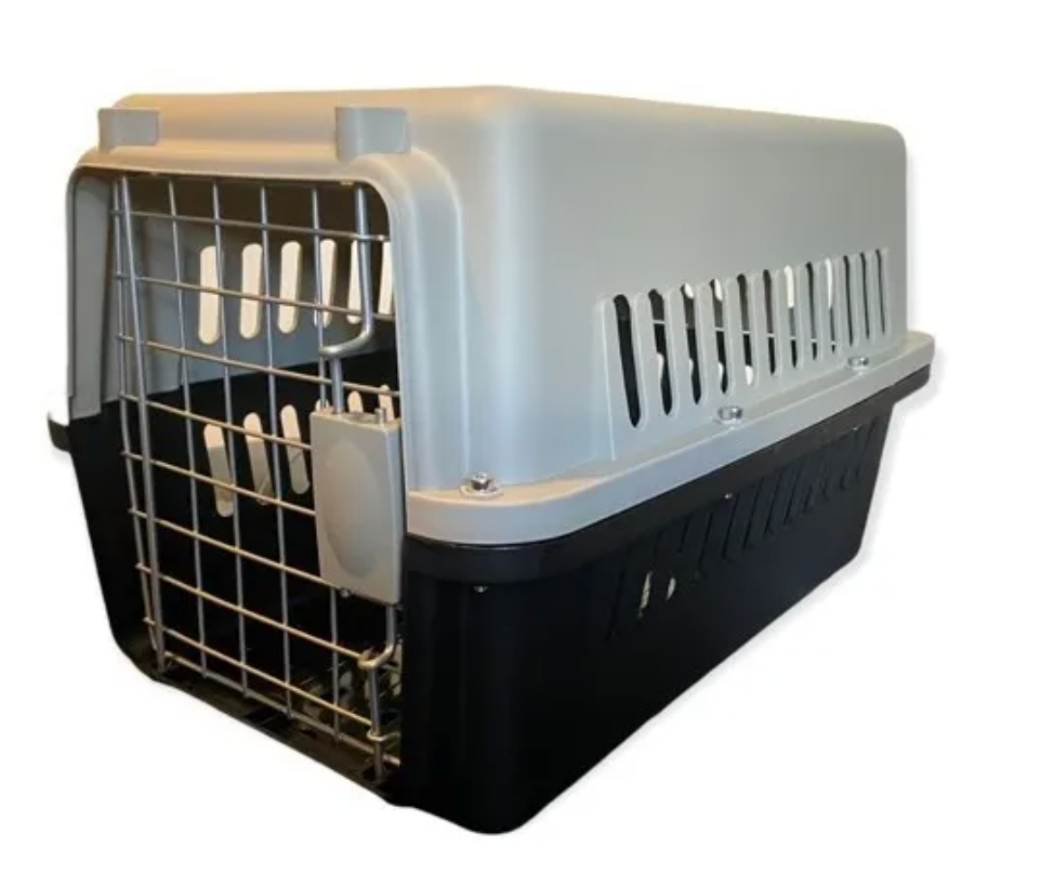 Transportador canil para mascotas mediano