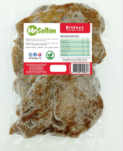 Bistec Mr Seitan 500 gr