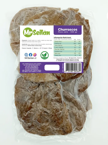 Churrasco Mr Seitan 500 gr