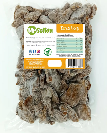 Seitan en trocitos Mr seitan 500 g