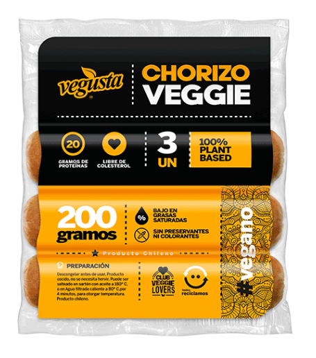 Chorizo vegano