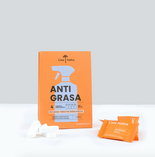 Recargas antigrasa